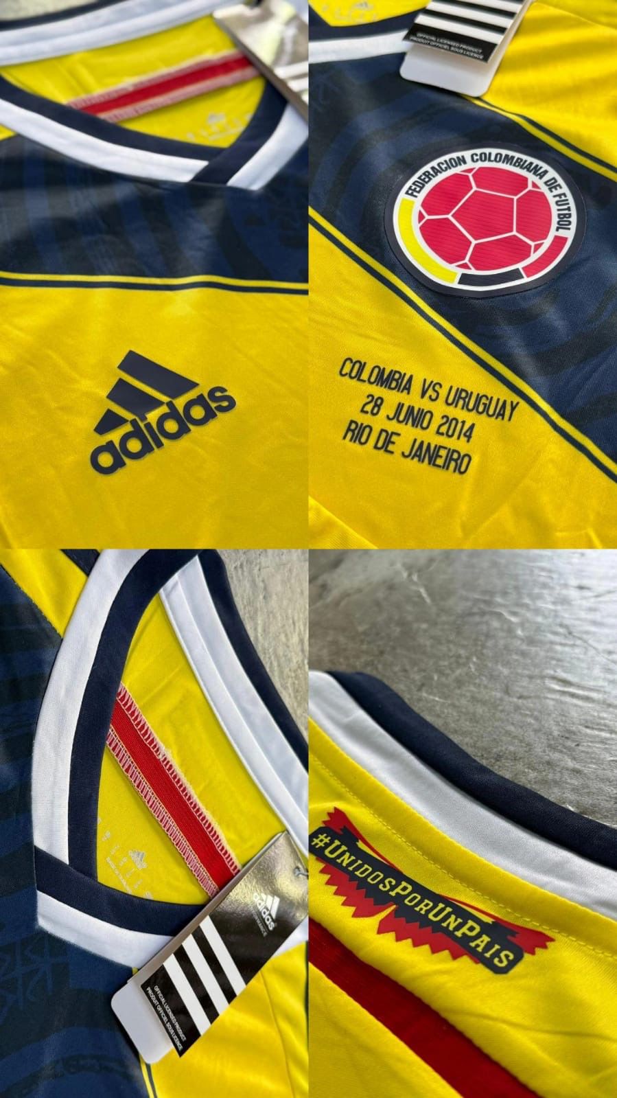 CAMISETA SELECCION COLOMBIA 2014.