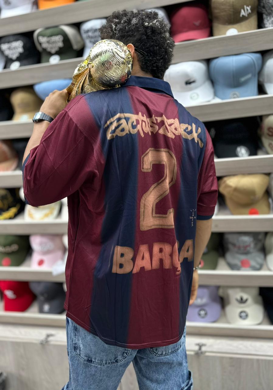 CAMISETA BARCELONA TRAVISSCOTT 2025.