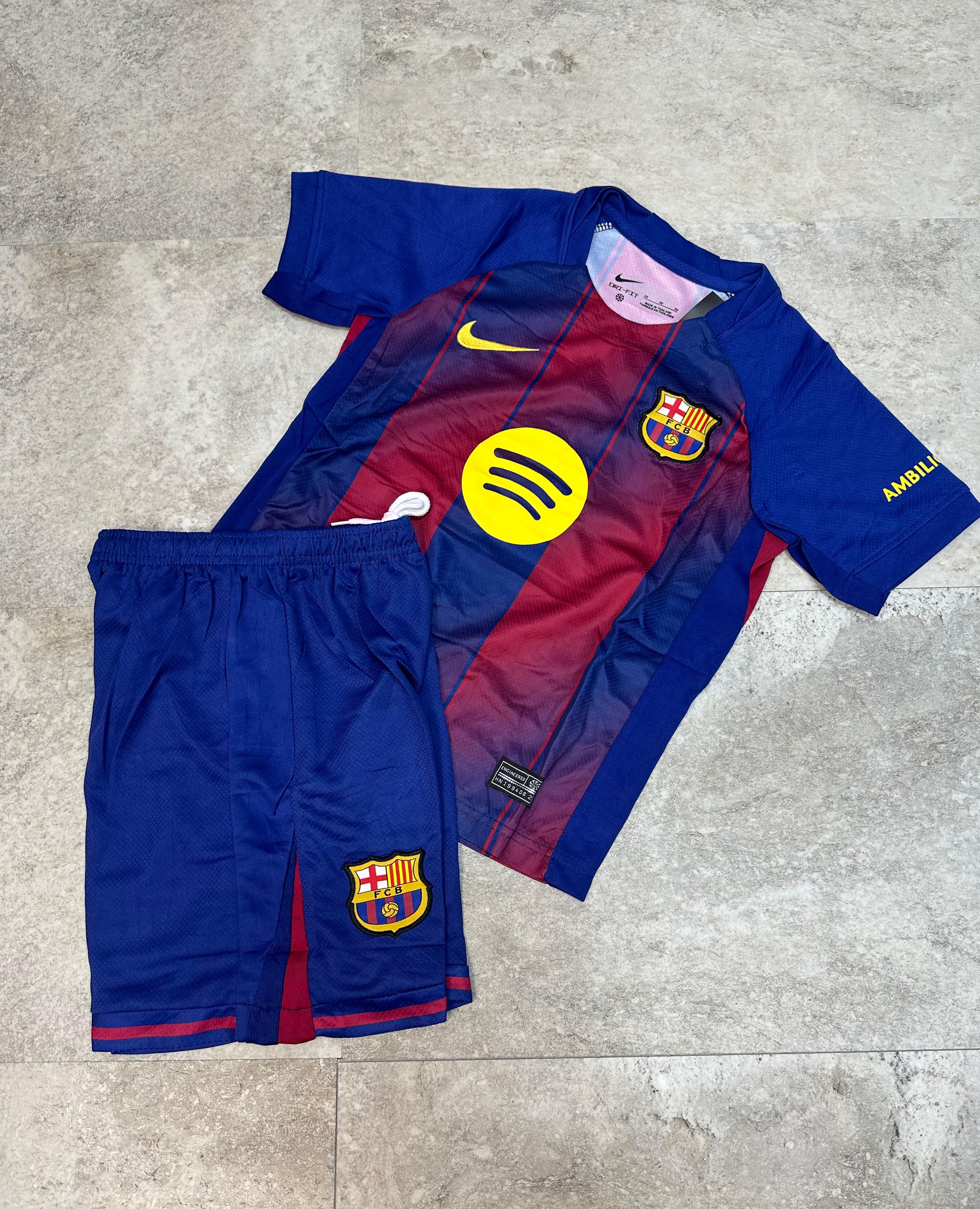 uniforme futbol niño Barcelona